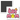 2.5" Square: Cat Mom (yellow paw)