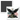 2.5" Square: Veteran Cap w/ Eagle